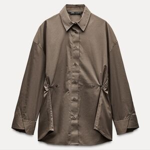 Adjustable Oversized Button Down